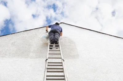 Peinture extérieure à Veilly — façades et ravalement